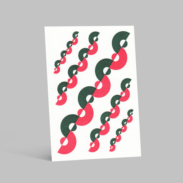 Christmas Postcards, single