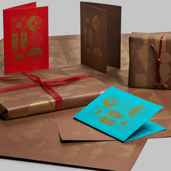 Schmuck Wrapping Paper, 3 sheets