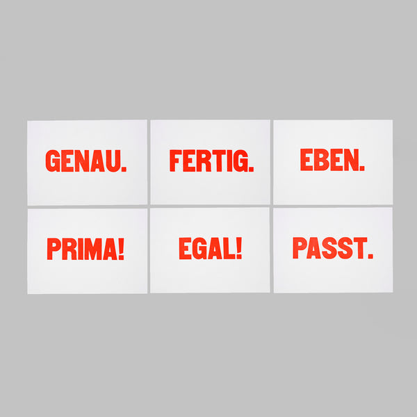 Holophrasis Postcard Set of 6