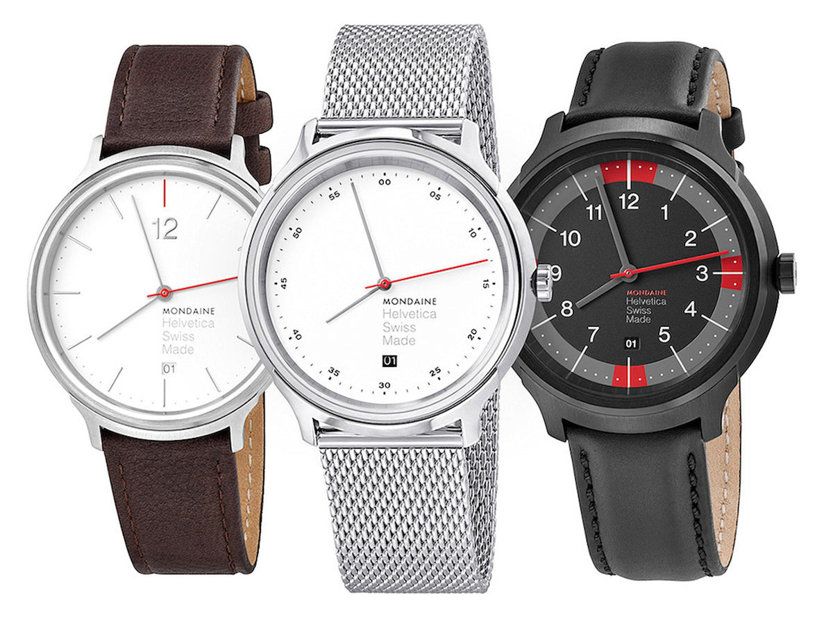 Mondaine Helvetica watches designed by Erik Spiekermann – p98a