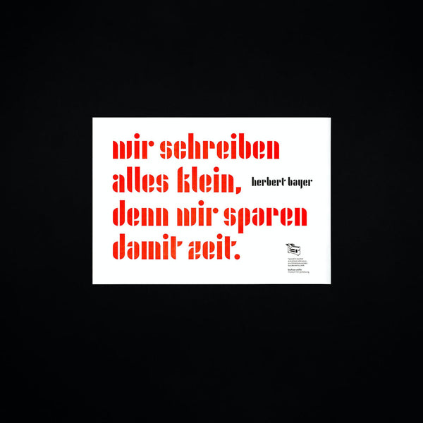 Bauhaus Poster 35 × 50