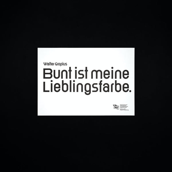 Bauhaus Poster 35 × 50