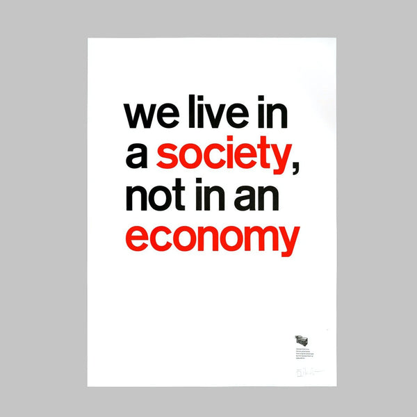 we live in a society