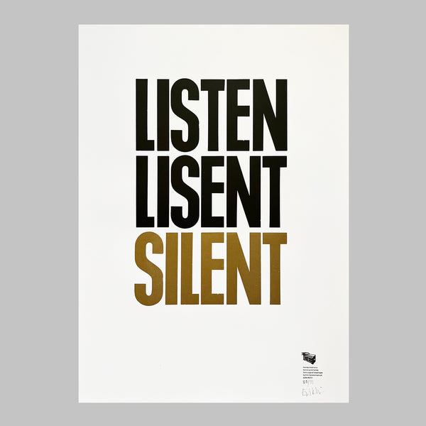 LISTEN / SILENT