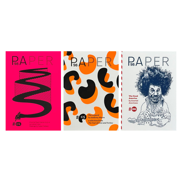 Paper Magazine Bundle #04 #05 #06