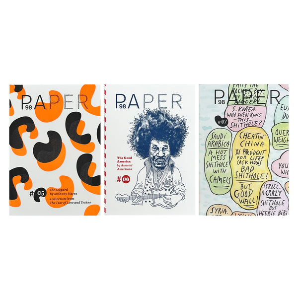 Paper Magazine Bundle #05 #06 #07