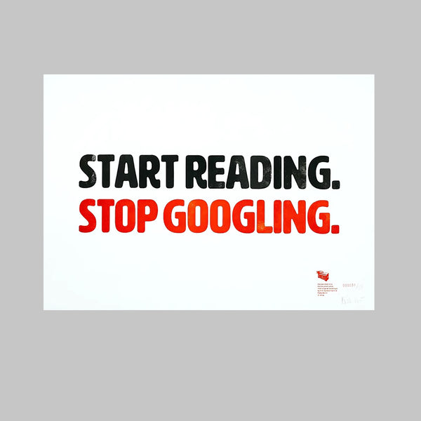 Start reading. Stop googling.