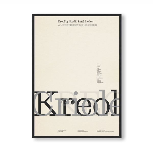 Kreol Poster