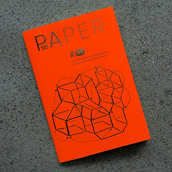 Paper #01 »Zombies of Berlin« by Ralph Martin with artwork by Christoph Niemann (2nd edition)