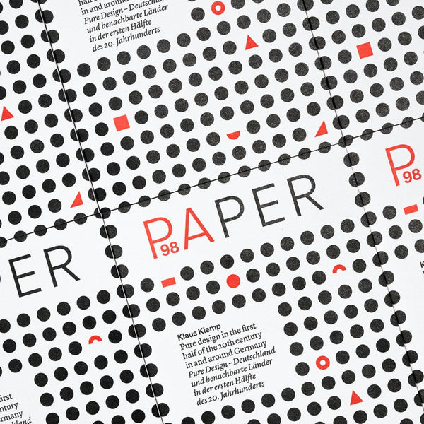Paper #08 | Pure design in the first half of the 20th century in and around Germany