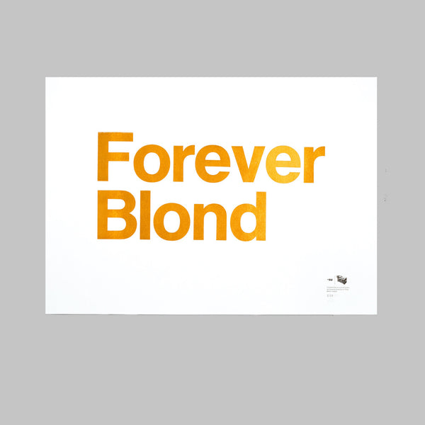 Forever Blond